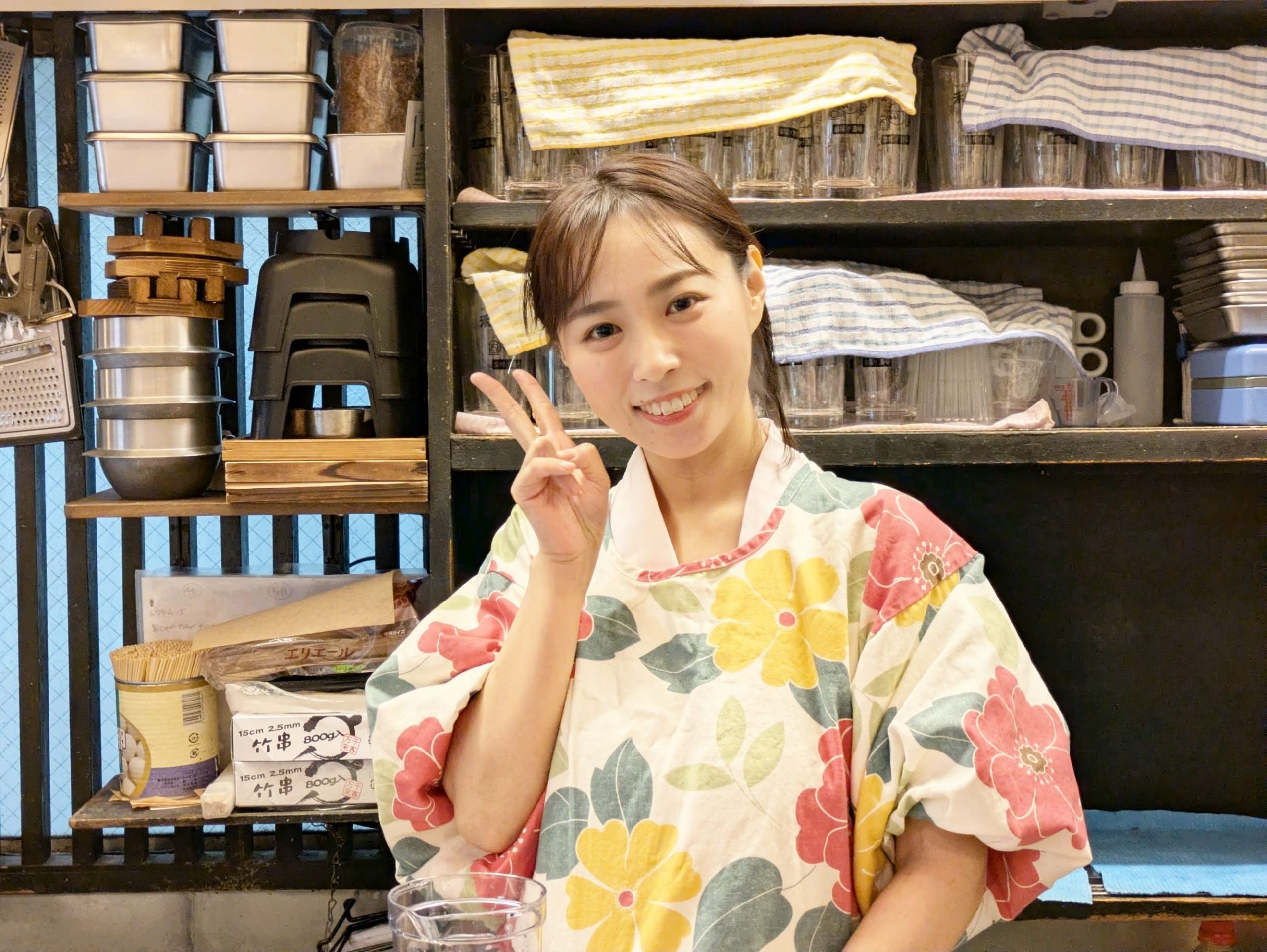 小料理屋店員➡小料理屋店主